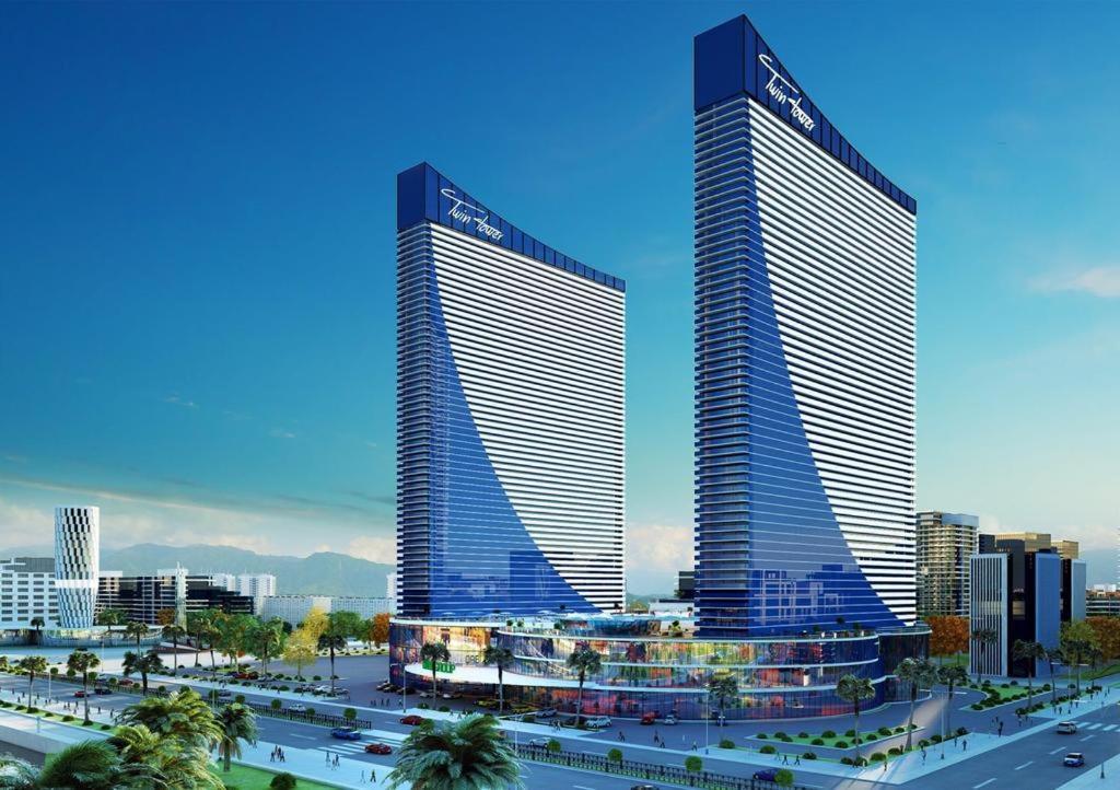 Апартаменты с видом на море Twin Towers Batumi, Orbi City Экстерьер фото